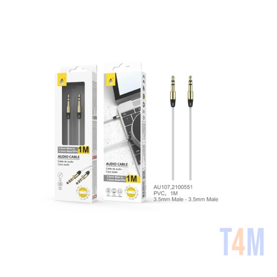 ONEPLUS AUDIO CABLE B5312 BL M/M 3.5MM 2M WHITE